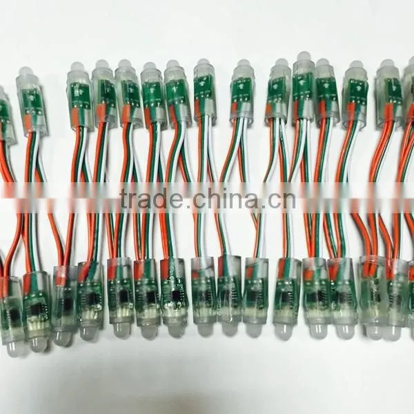 addressable full color dc5v 8mm led pixel light factory price