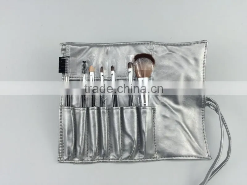 Pretty welcomed high quality 7pcs best makeup brush set of 2015 highest demand products