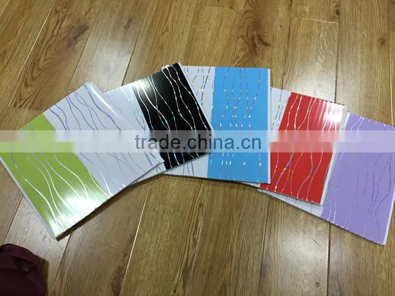 2016 250x7mm, 8mm Algeria pvc false ceiling pvc ceiling pane pvc plafond