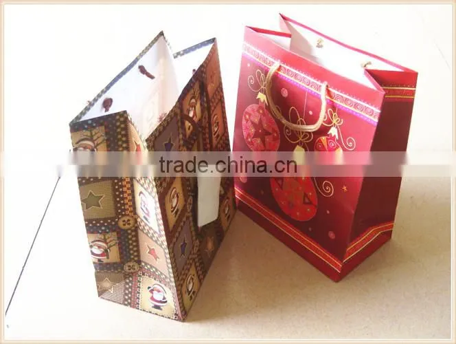 2014 Promotional Paper Gift Bag With Handles
