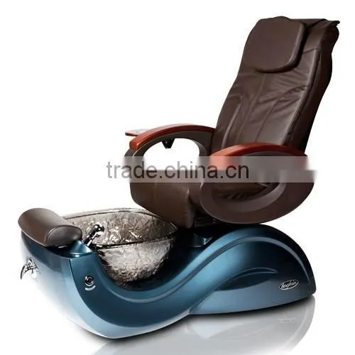 red clolor & simple design shampoo chair/shampoo bed