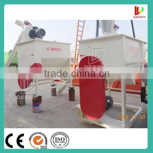 Hot! Small- Scale :pig feed crusher and mixer on / for sale