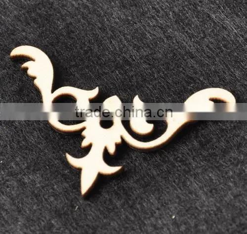 wood veneer shape for decoration