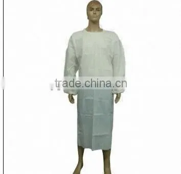 non woven blue disposable gown,surgical disposable gown