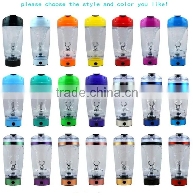 Accept custom color USB Rechargeable tornado Shaker Bottle and Electric Vortex Mixer Bottle Effortlessly Protein Shaker Bottle