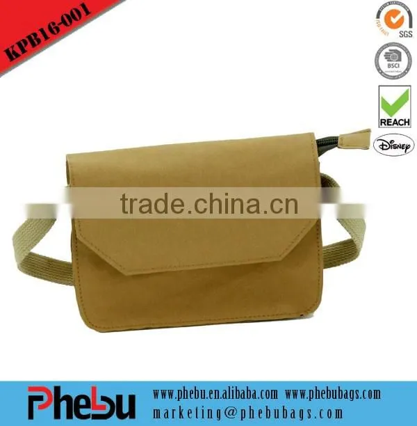 2016 newest kraft paper pen bags pencil storage case(KPB16-010)