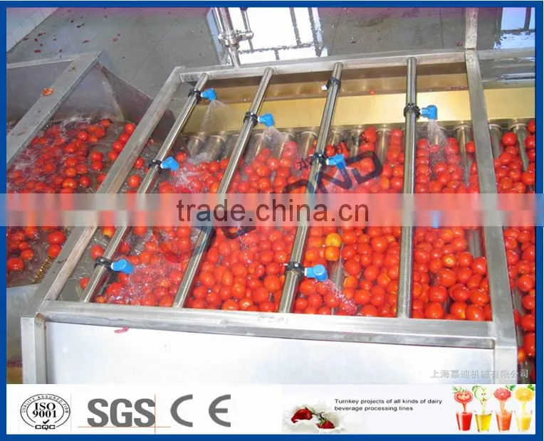 turnkey project of tomato ketchup production line