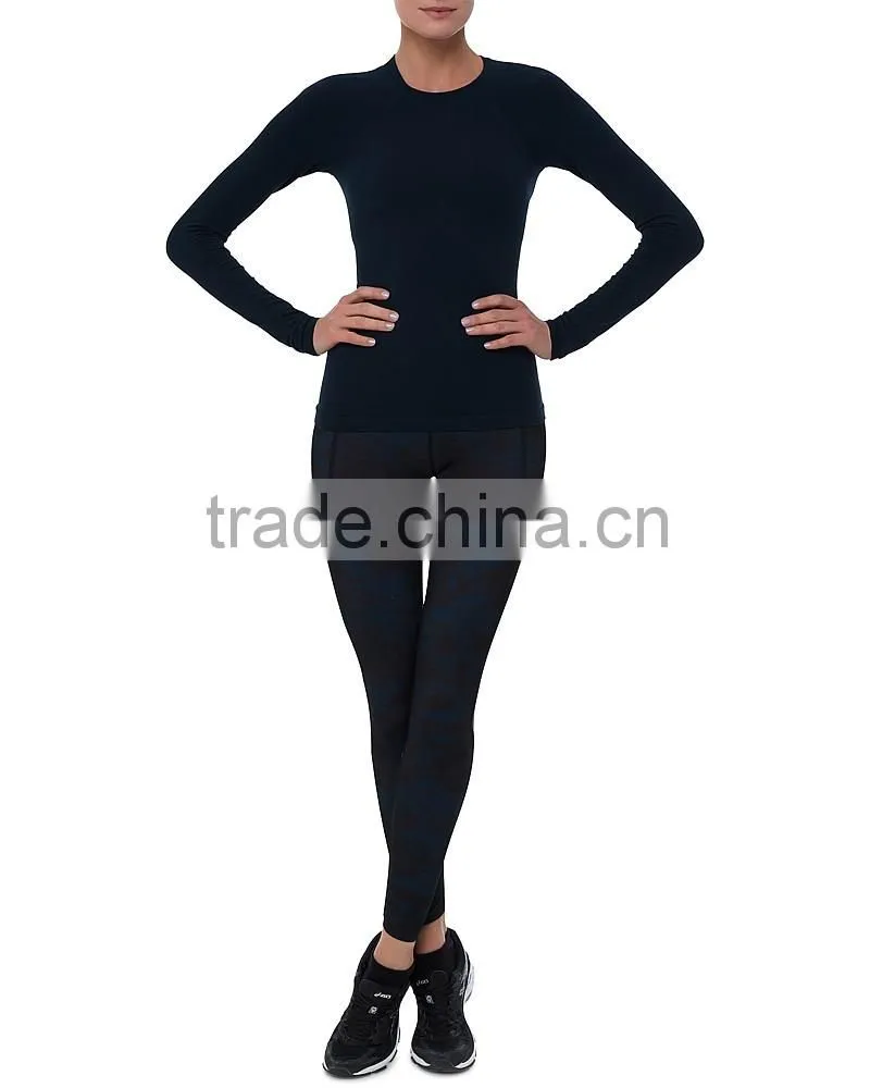 New Stylish Model Customized Size Comfortable Women's Sublimation Printed Yoga Pants