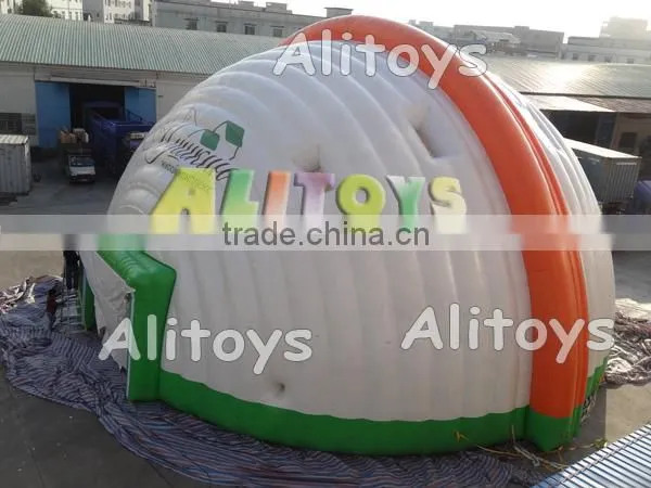 Inflatable bubble camping tent, inflatable dome tent, inflatable party tent