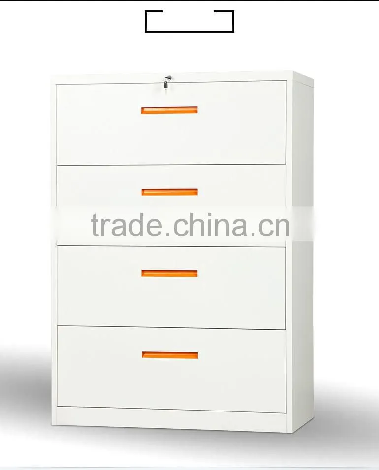 godrej almirah designs metal steel office furniture 4 drawer file cabinet