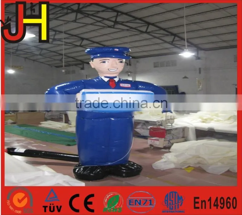 Inflatable policeman, inflatable figures, inflatable police