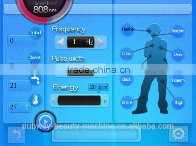 Most Attractive "Transformer" Design Inspiration Diode Laser In Motion Hair Removal Machine