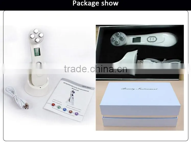 Man use Face Lift photon ultrasonic device rf home use face lift devices