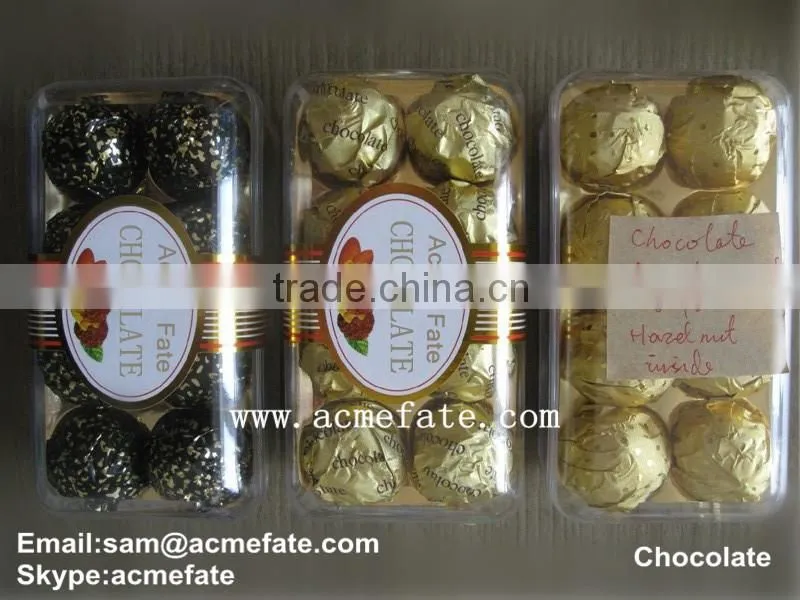HACCP & ISO hot sell sweet compound gift chocolate food