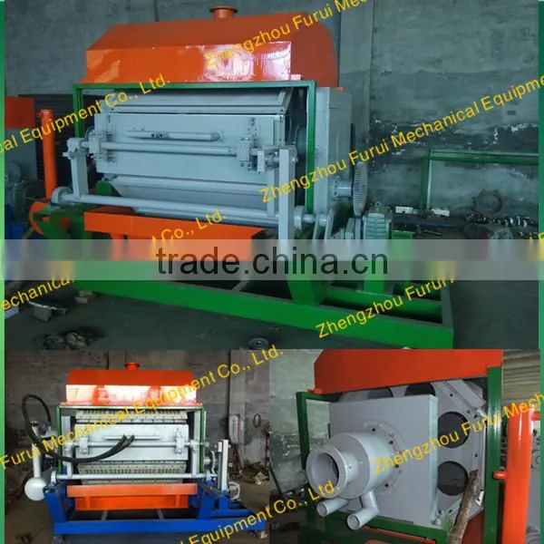 The new design semi-automatic paper egg tray machine with wide application