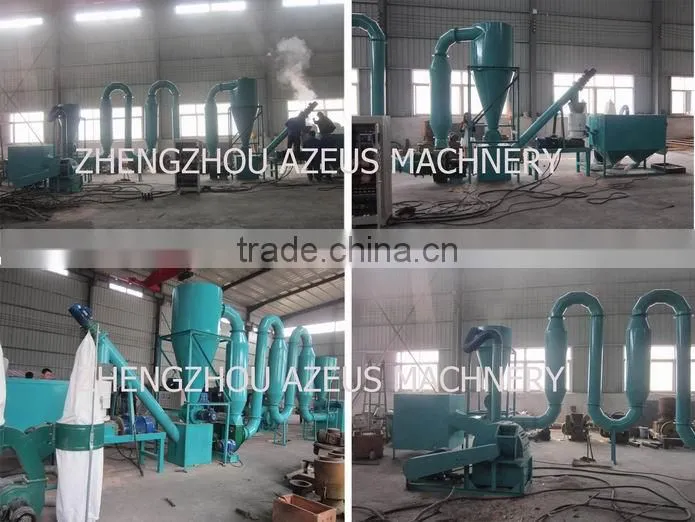 Tractor Mobile Wood Pellet Producing Line