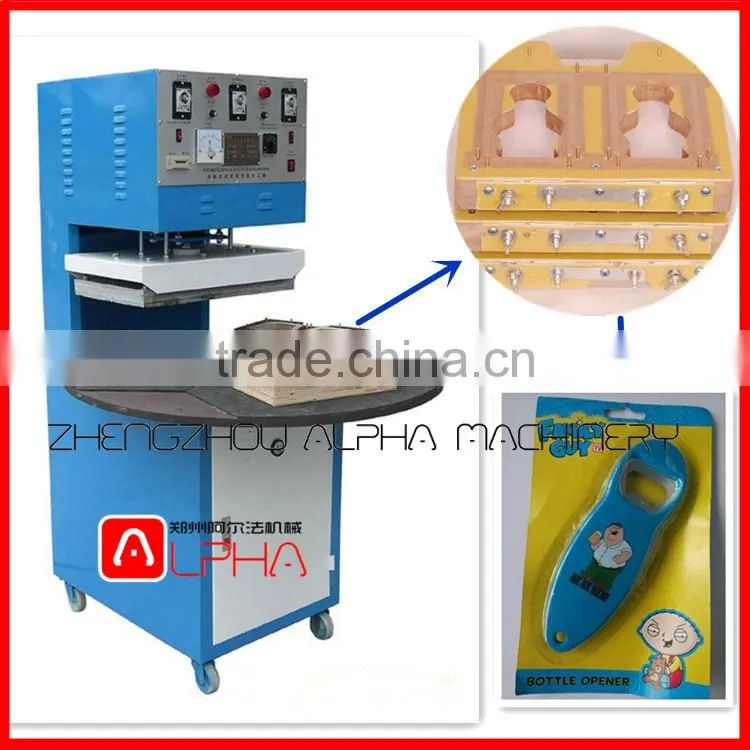 Automatic Plastic Blister Heat Press Sealing Packing Machine