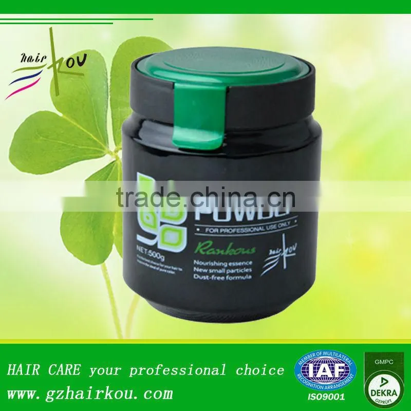 Dust-free hair bleaching hair powder