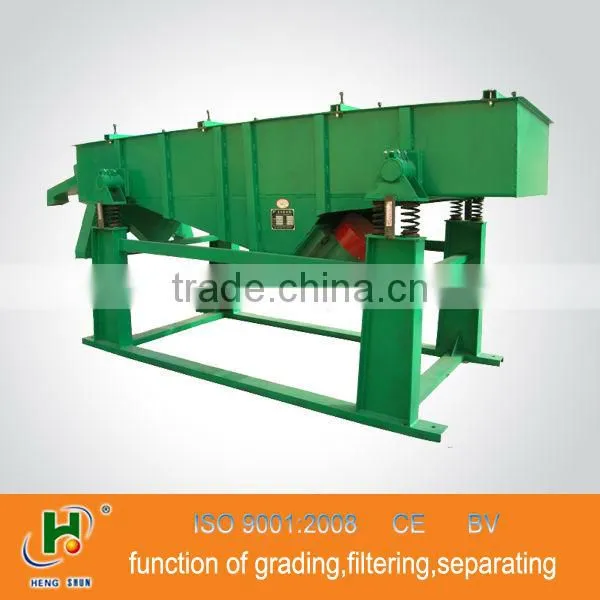 Linear vibrating sieve shaker machine sand filter with large capacity