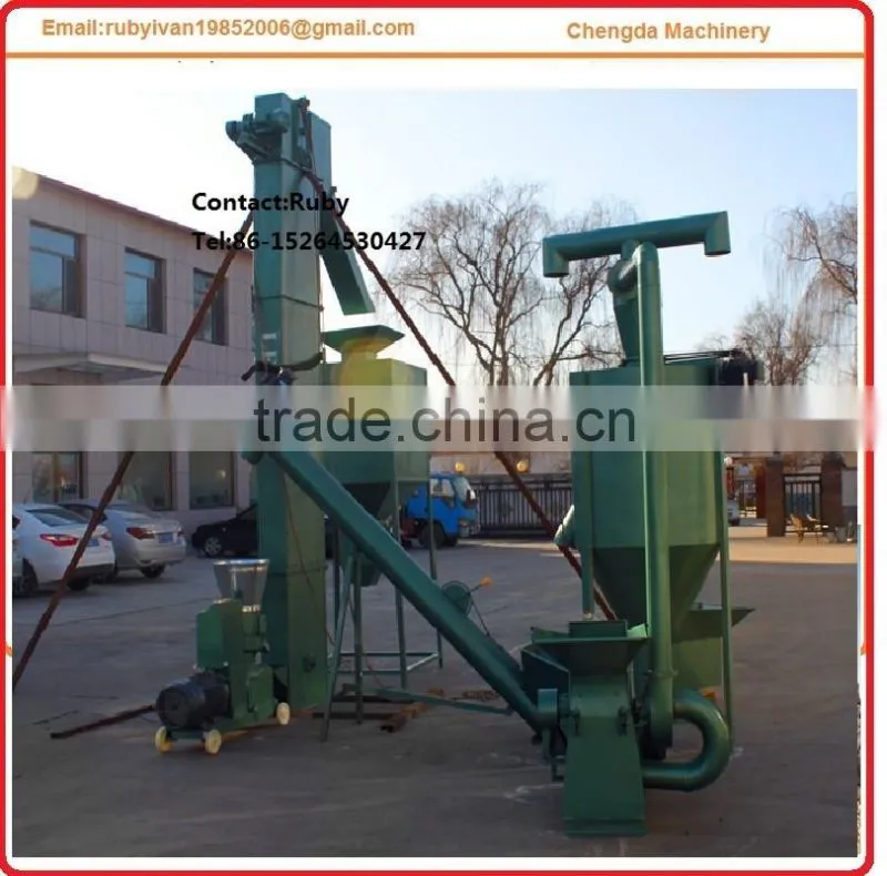 2017 hot sell sheep feed pellet machine line in Mongolia