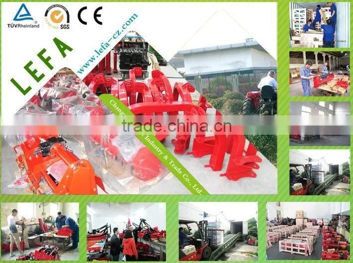 Hot selling compact tractor used attachments verge mowers