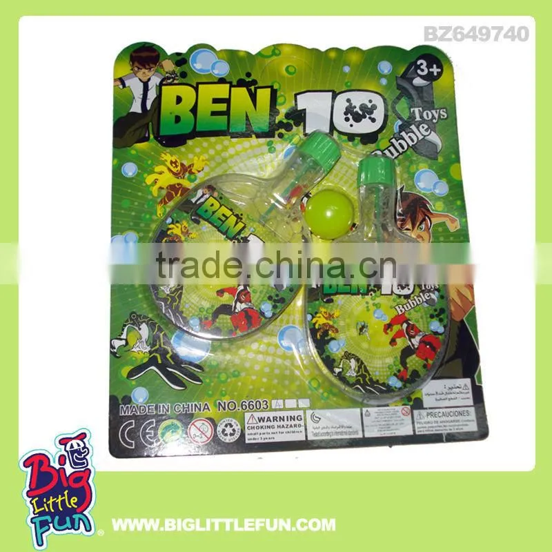 Carton character shape bubble soap,blowing bubbles toy