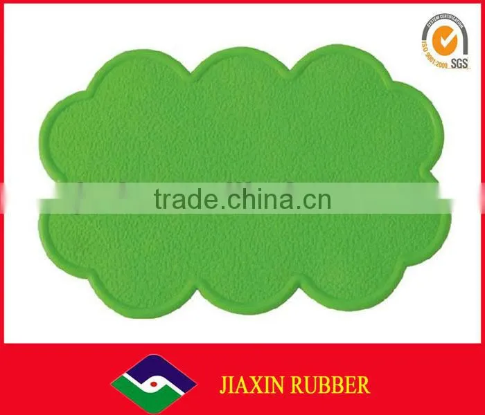 Morden colorful silicone red bath pvc/rubber mat JX-55079