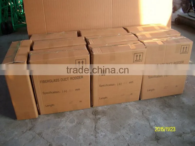HOT SALE Fiberglass Push Pull Rod/Cobra conduit rod with low price