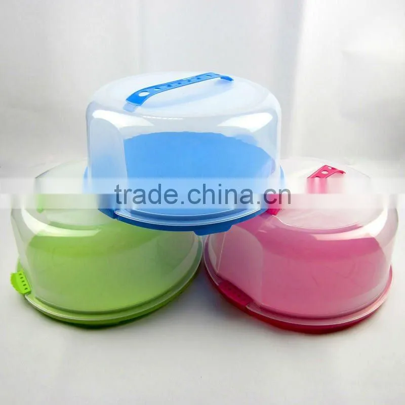 Plastic round cake saver for food PC-9002