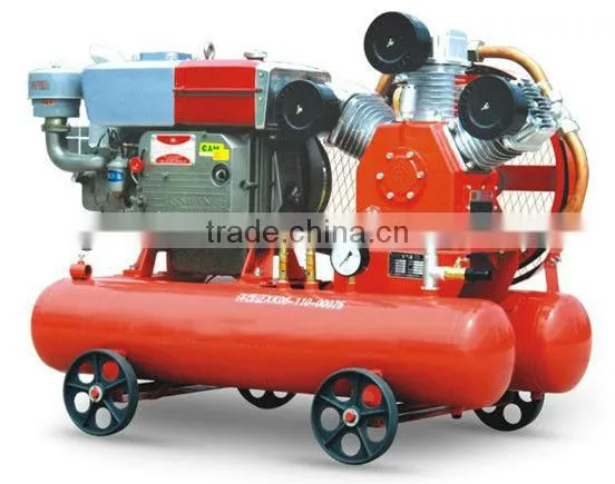 Diesel portable air compressor W-1.8/5D