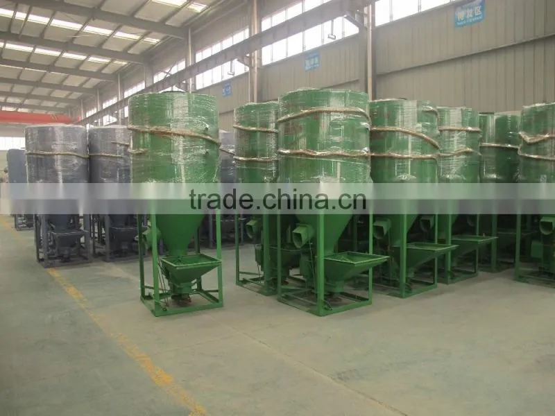 Animal feed mixing machine for different animal feed