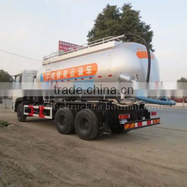 245hp DONGFENG 6*4 Dry Mortar Transport Truck 20 m3