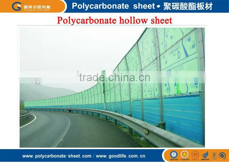 polycarbonate sheet for Sound barrier