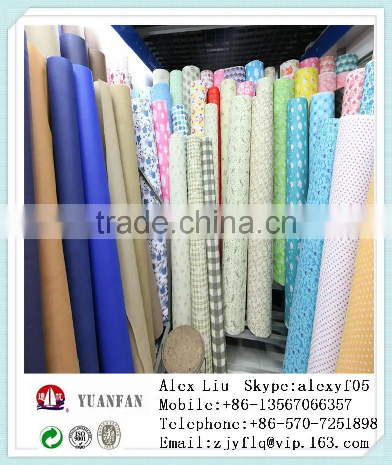 Beautiful printed PP polypropylene spun-bonded non-woven fabrics