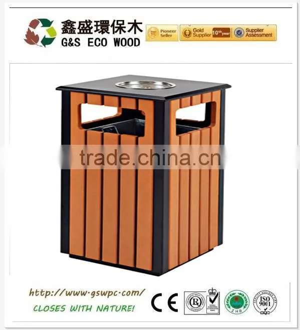 100% recycle WPC flooing/ ues for wpc trash can