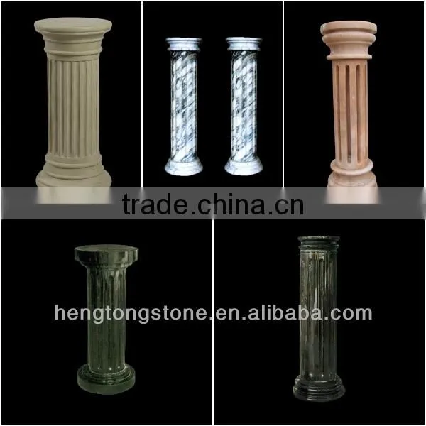 Carved Marble Roman Pillar Design