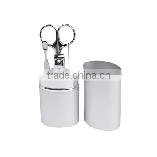 Aluminium promotional china manicure set nail pedicure set