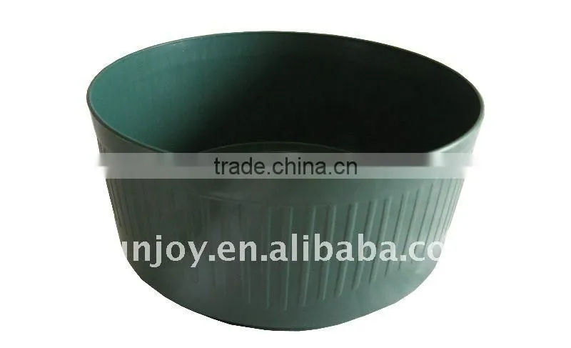 Green Plastic Bulb Bowl