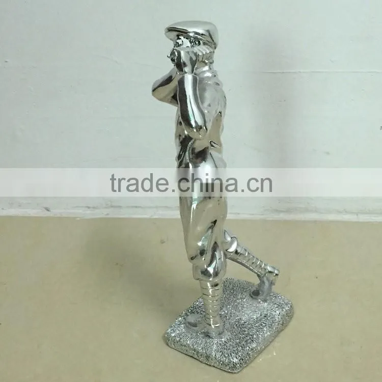 Polyresin man figure character