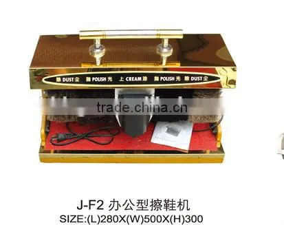 Canton Fair used Portable electric advertising automatic shoe polisher machine factory