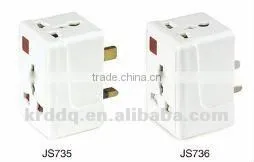 female to male electrical europe plug adapter