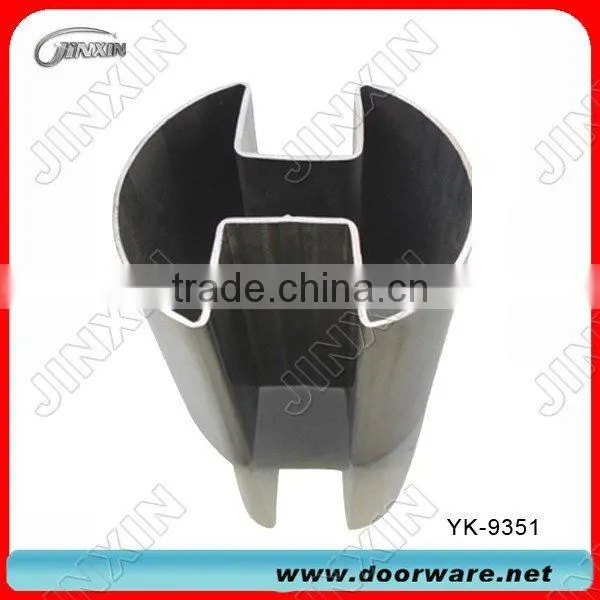 JINXIN 304 316 Oval Stainless Steel Slotted Tube for Handrail