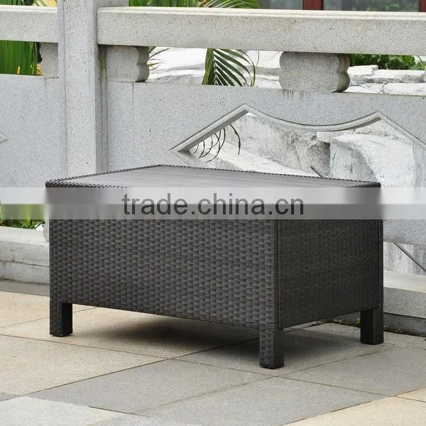 Barcelona Set of 4 Resin Wicker Settee Group