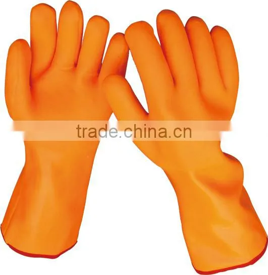 Whole sale Chemical resistant PVC gloves
