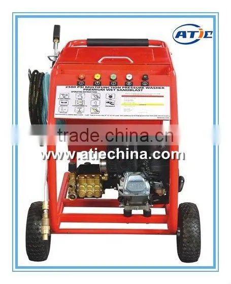 gasoline engine sandblaster high pressure washer