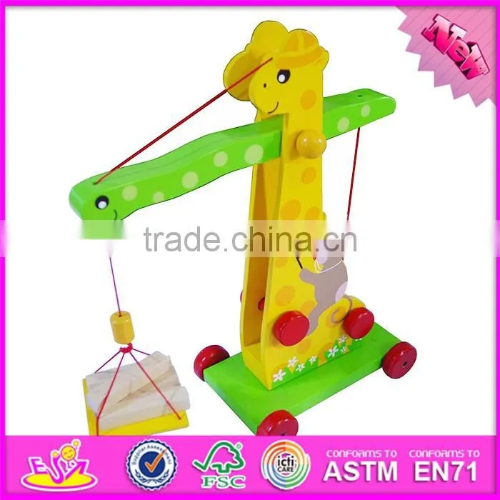 2016 new design ship model wooden toy boats for kids W04F003