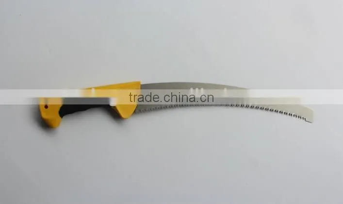 curved blade pruning saw with big plastic handle Telescopic Pole Tree Pruner
