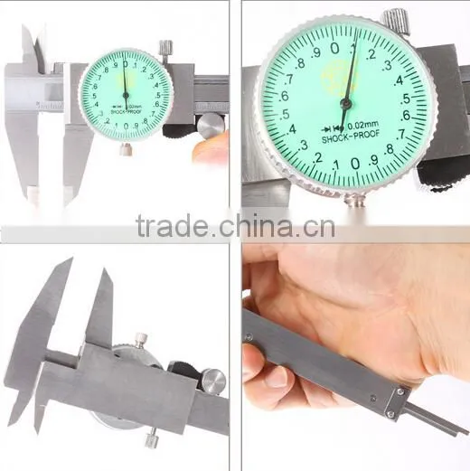 Hot selling table type 150mm stainless steel caliper