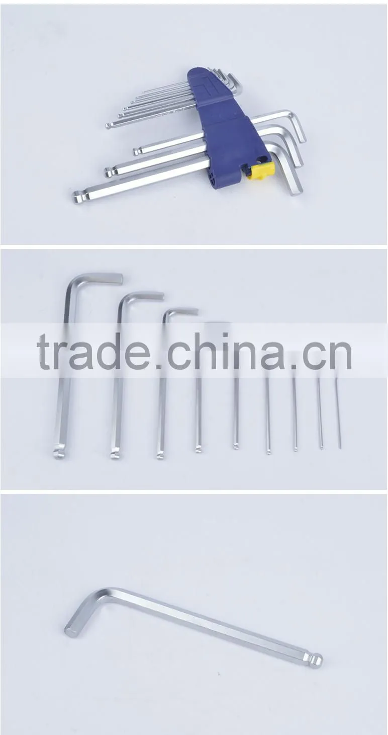 CR-V ball pein hex key sockets wrench set,hex sockets set,CR-V socket wrench set