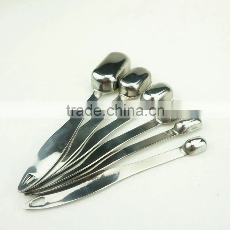 42140 6pcs Stainless Steel Nesting Measuring Cups and Spoons Set